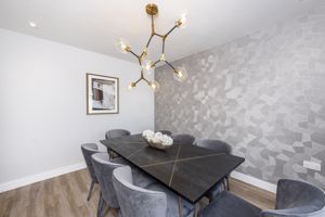 Show Home dining room- click for photo gallery